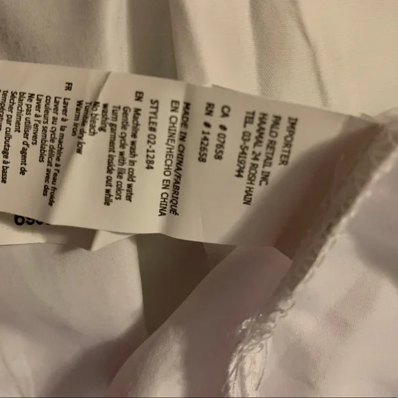 Streetwear SocietyMen Large Business Casual White Long Sleeve Button-Down Shirt - Picture 7 of 8